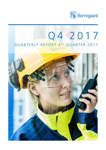 Thumbnail Borregaard Quarterly Report 2017-q4