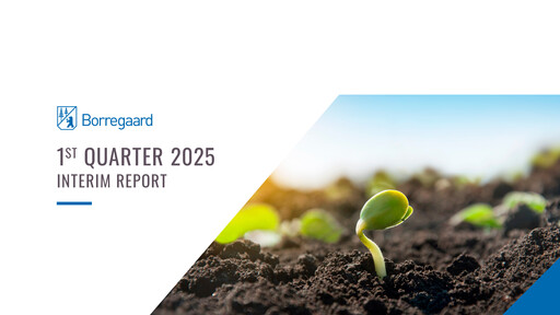Thumbnail Borregaard Quarterly Report 2025-q1