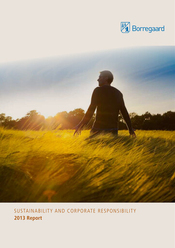 Thumbnail Borregaard Sustainability Report 2013