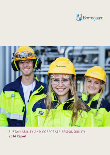 Thumbnail Borregaard Sustainability Report 2014