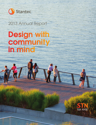 Thumbnail Stantec Annual Report 2013