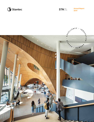Thumbnail Stantec Annual Report 2019