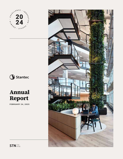 Thumbnail Stantec Annual Report 2024