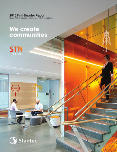 Miniature Stantec Rapport trimestriel 2015-q1