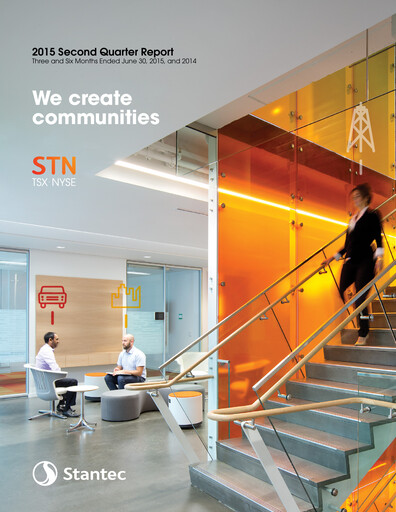 Miniature Stantec Rapport trimestriel 2015-q2