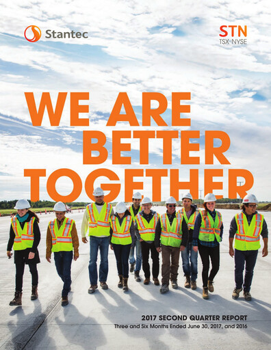 Miniature Stantec Rapport trimestriel 2017-q2
