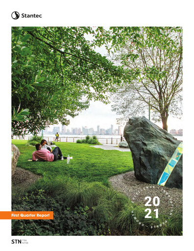 Miniature Stantec Rapport trimestriel 2021-q1