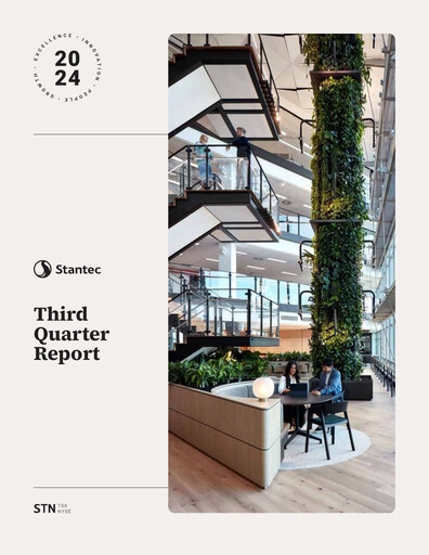 Miniature Stantec Rapport trimestriel 2024-q3