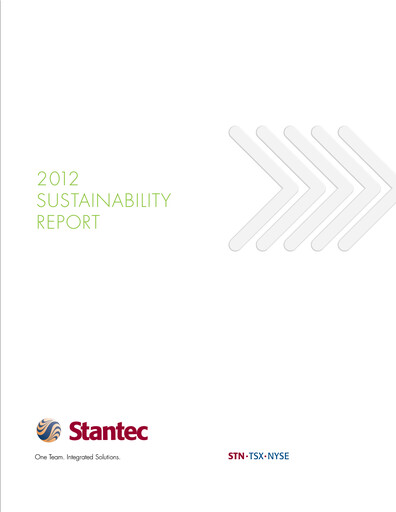 Thumbnail Stantec Sustainability Report 2012