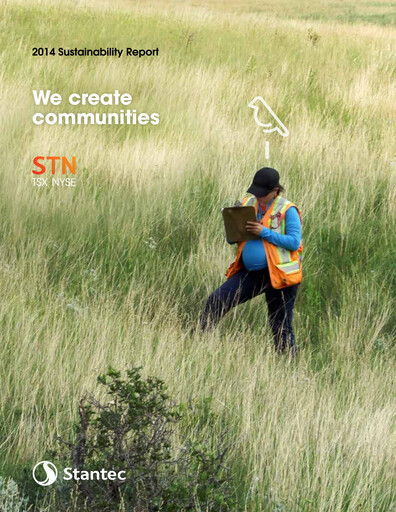 Thumbnail Stantec Sustainability Report 2014
