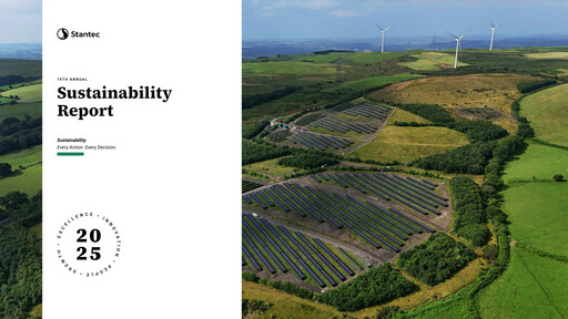 Thumbnail Stantec Sustainability Report 2025