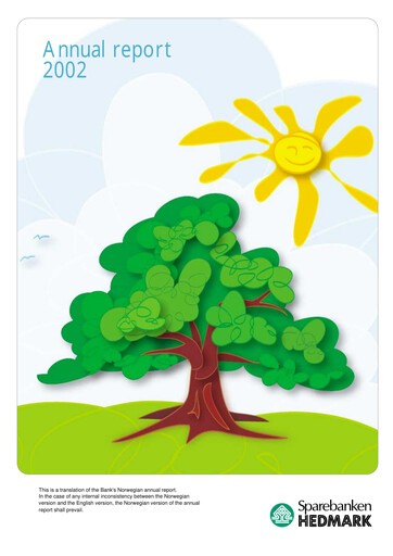 Thumbnail SpareBank 1 Annual Report 2002