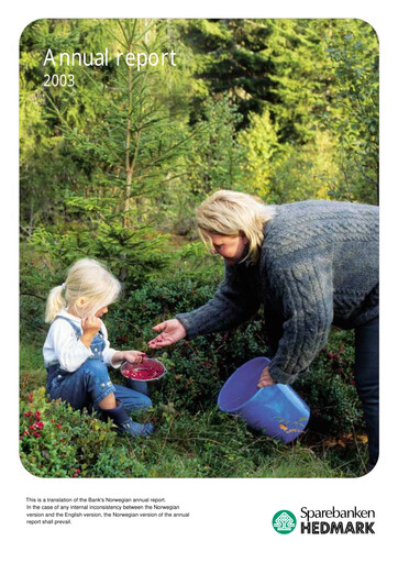 Thumbnail SpareBank 1 Annual Report 2003