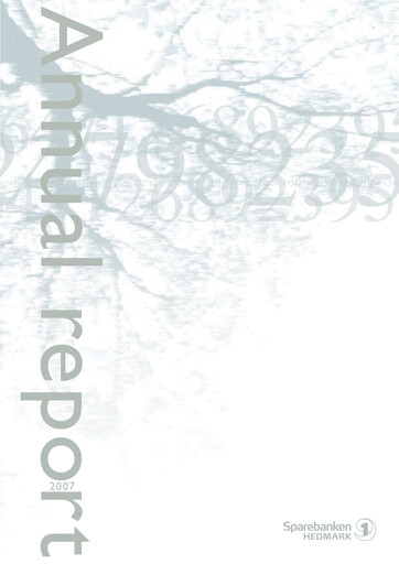 Thumbnail SpareBank 1 Annual Report 2007