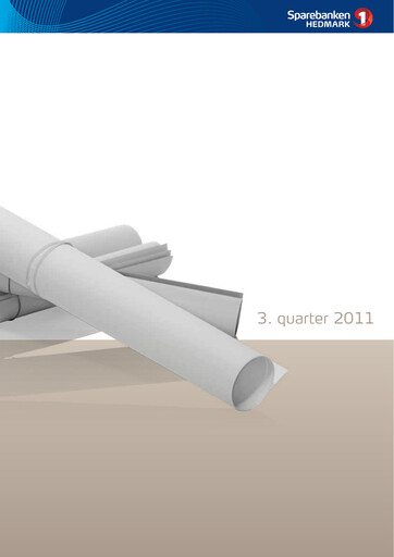 Thumbnail SpareBank 1 Quarterly Report 2011-q3