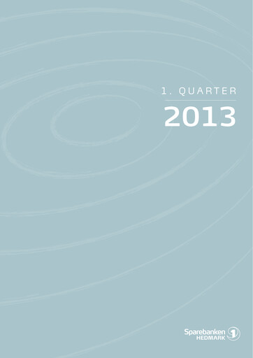 Thumbnail SpareBank 1 Quarterly Report 2013-q1