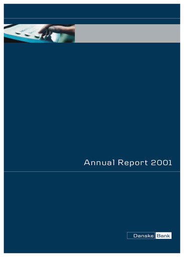 Thumbnail Danske Bank
 Annual Report 2001