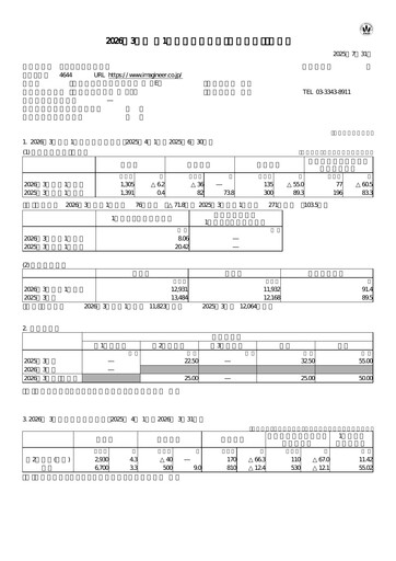 Vorschaubild Imagineer Quartalsbericht 2026-q1