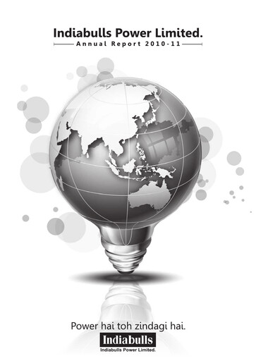Thumbnail RattanIndia Power Annual Report 2010-2011