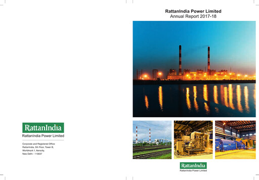 Thumbnail RattanIndia Power Annual Report 2017-2018