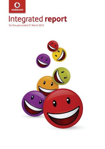Thumbnail Vodacom
 Annual Report 2012