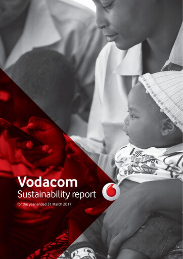Thumbnail Vodacom
 Sustainability Report 2017