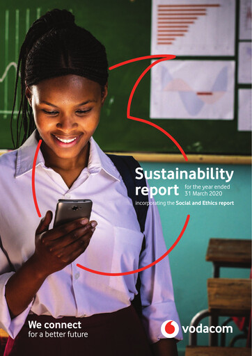 Thumbnail Vodacom
 Sustainability Report 2020