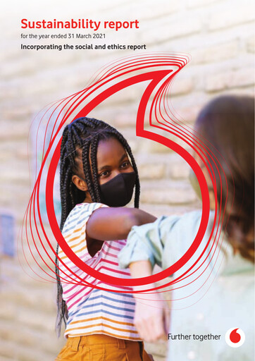 Thumbnail Vodacom
 Sustainability Report 2021