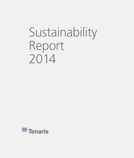 Thumbnail Tenaris Sustainability Report 2014