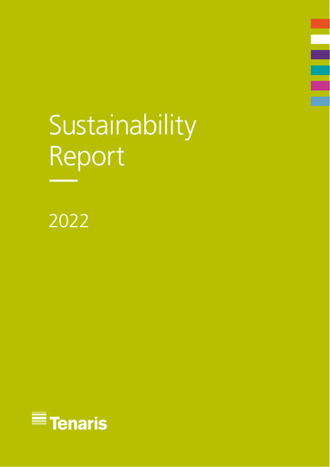 Thumbnail Tenaris Sustainability Report 2022