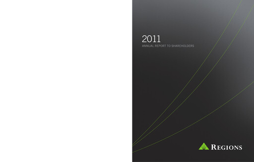 Thumbnail Regions Financial
 Annual Report 2011