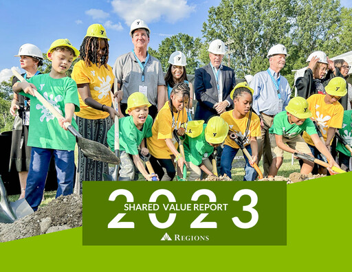 Thumbnail Regions Financial
 Sustainability Report 2023
