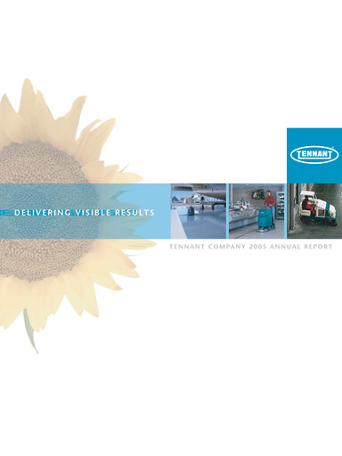 Thumbnail Tennant Company
 Annual Report 2005