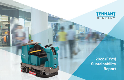 Thumbnail Tennant Company
 Sustainability Report 2021