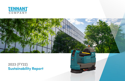 Thumbnail Tennant Company
 Sustainability Report 2022