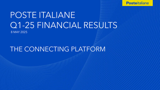 Vorschaubild Poste Italiane
 Quartalsbericht 2025-q1