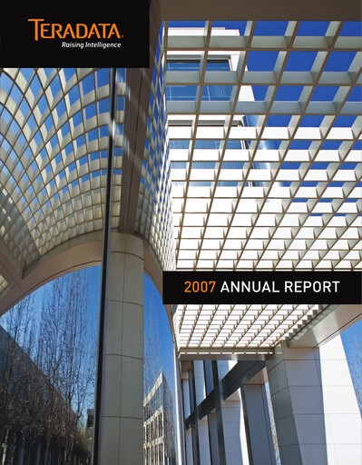 Thumbnail Teradata Annual Report 2007