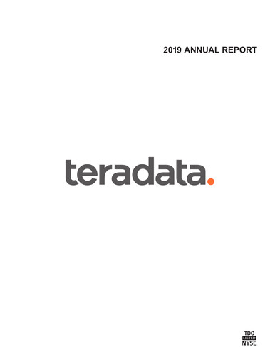 Thumbnail Teradata Annual Report 2019