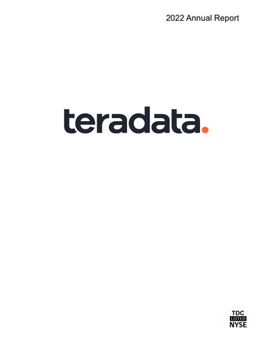 Thumbnail Teradata Annual Report 2022
