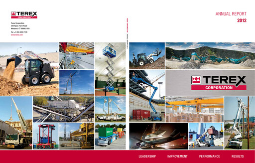 Thumbnail Terex
 Annual Report 2012