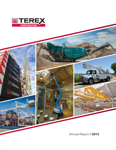 Thumbnail Terex
 Annual Report 2015