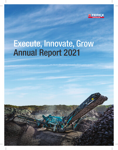 Thumbnail Terex
 Annual Report 2021