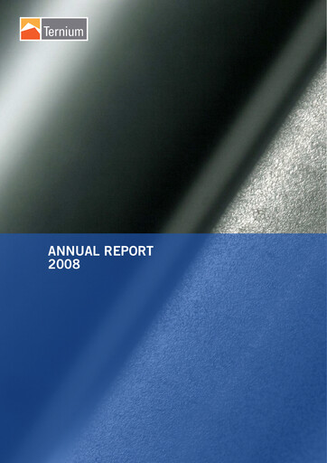 Thumbnail Ternium
 Annual Report 2008