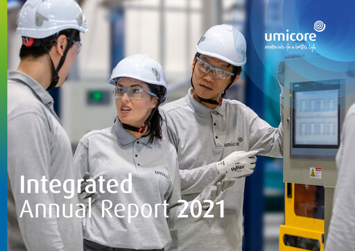 Thumbnail Umicore Annual Report 2021