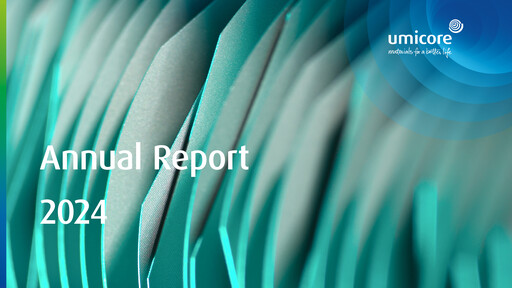 Thumbnail Umicore Annual Report 2024