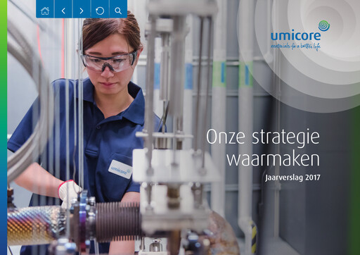 Thumbnail Umicore Annual Report 2017