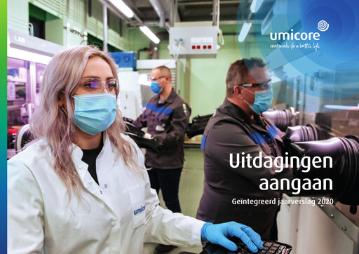 Thumbnail Umicore Annual Report 2020