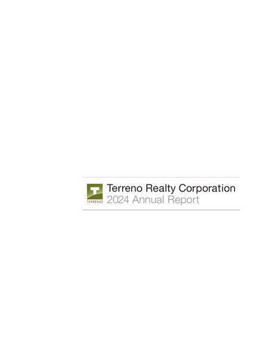 Thumbnail Terreno Realty
 Annual Report 2024