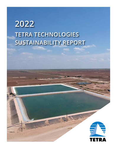 Thumbnail Tetra Technologies Sustainability Report 2022