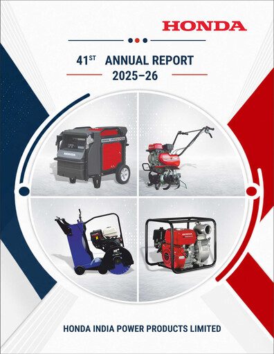 Thumbnail Honda Siel Power Products Annual Report 2025-2026